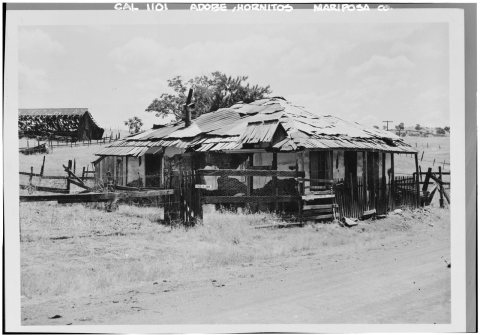 Historic American Buildings Survey Photo by Wm. H. Knowles Taken May 1936 VIEW FROM NORTHWEST - Adobe House