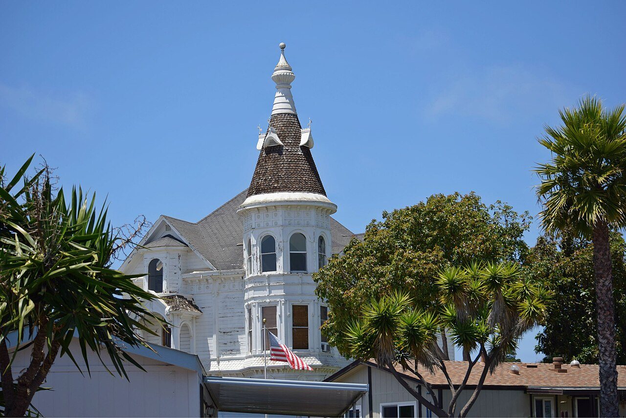 Aging Gable in Trailer Park