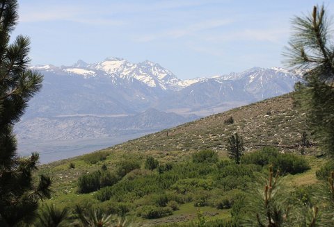 Cloudripper Bishop Pass from