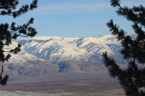 White Mtn canyons up from Owens Valley