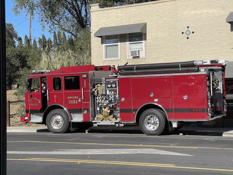 Kenwood Fire District engine - September 2022 - Sarah Stierch