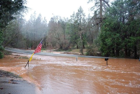HWY 26 flooded