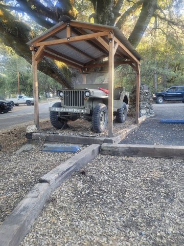 Willys Jeep at American Legion