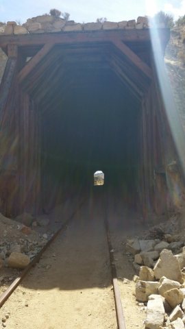 South end of tunnel 1