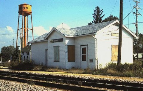 Warren (IL) station, September 1990