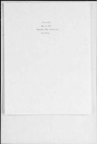 Project Blue Book report - 1957-05