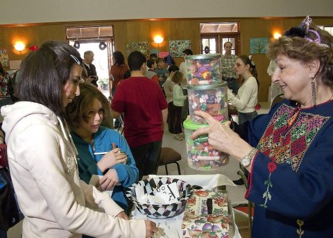 Purim in Carmichael, California - Candies