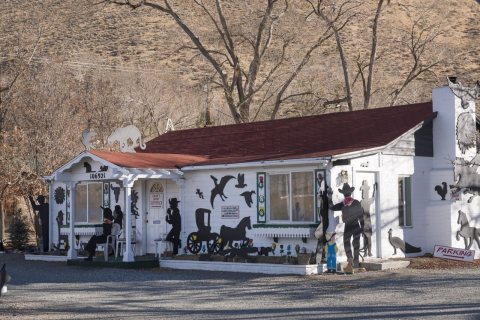 Craft shop located in Coleville in northern Mono County in California's Antelope Valley