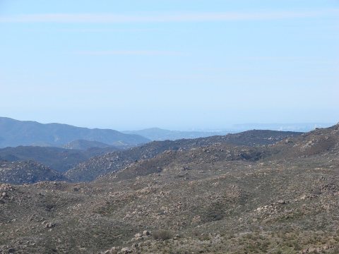 Looking towards San Diego