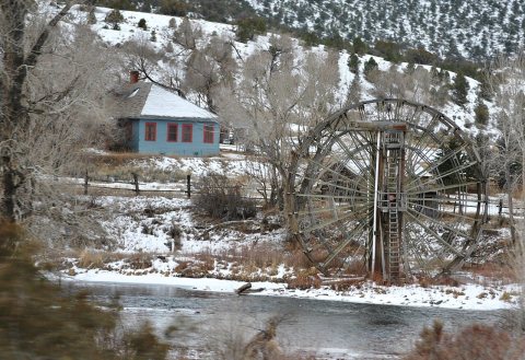 "Brooks Water Wheel" Colorado