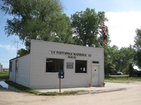 Matheson, Colorado post office
