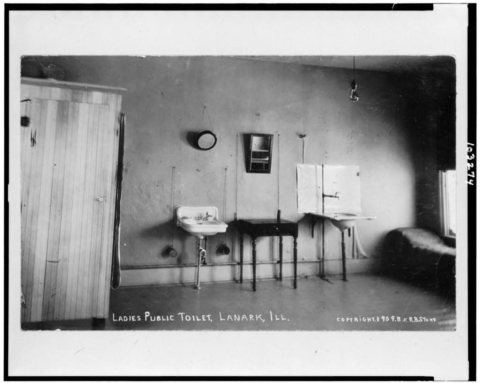 Ladies' public toilet