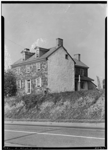 Historic American Buildings Survey W. S. Stewart, Photographer Sept. 9, 1936 VIEW FROM NORTH EAST - Old Lodge House, Ro…