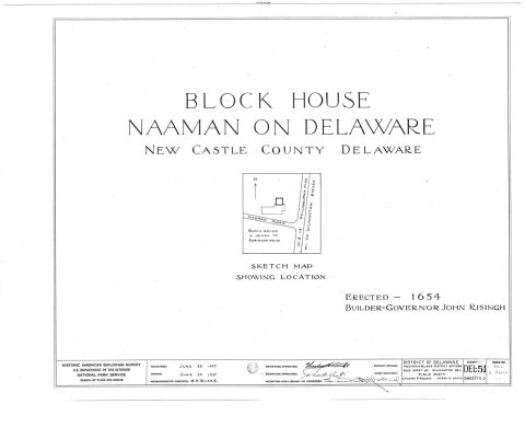 Thomas Robinson Jr. Kitchen Dependency, Naaman's Road at Philadelphia Pike, Naaman, New Castle County, DE HABS DEL,2-NA…