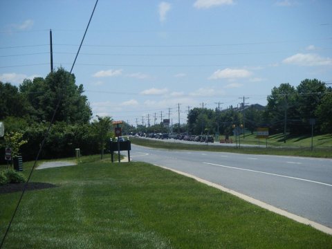 US 40 EB approaching DE 72
