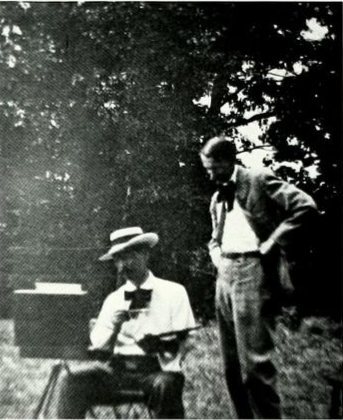 Takuma Kajiwara and Frederick Oakes Sylvester at