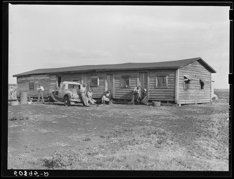 Migrant Negro agricultural workers quarters