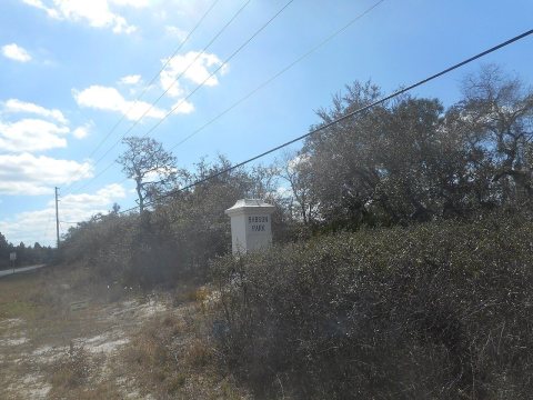 Babson Park, FL; Southwest Gate Post