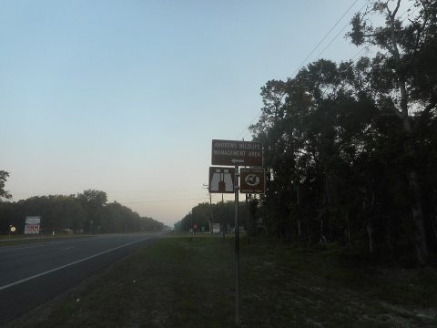 NB US 19-ALT 27-98; Andrews WMA Sign