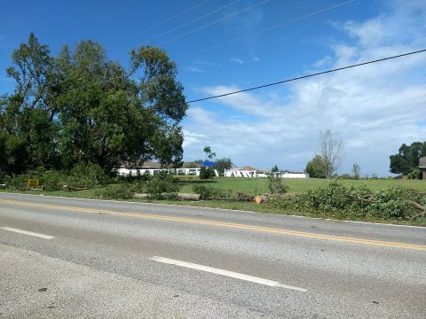 2019 Lakeland-Kathleen Tornado damage Campbell Rd at Ashley Pointe Dr 3