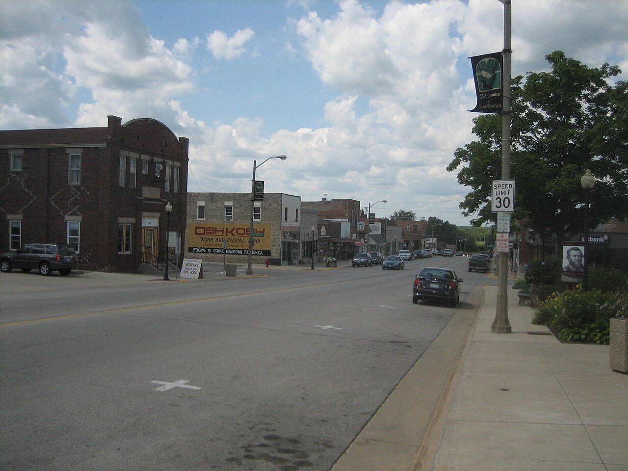 Pecatonica Il Downtown1