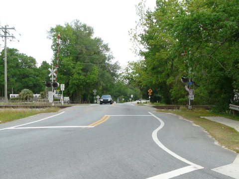 FGA Tallahassee Subdivision crossing CR268 in