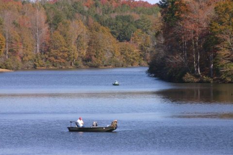 Fishing Lake Cahulga