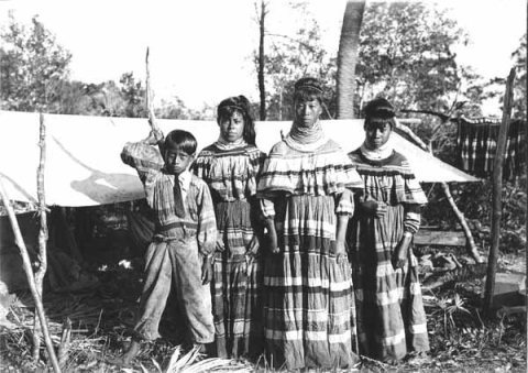 Women and boy from the Doctor Tommy Jimmy family near