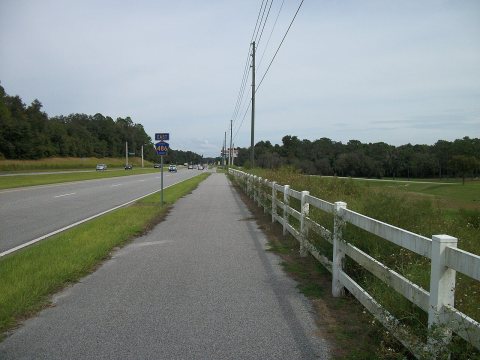 East Citrus CR 486 sign;