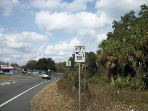 NB FL 200; Hernando, Florida(First Sign)