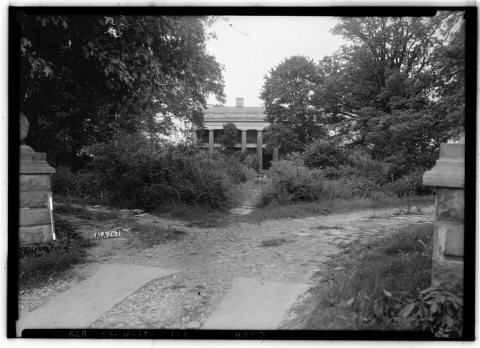 Pitts' Folly, House & Outbuildings, State Highway 21