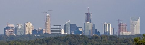 Buckhead skyline from