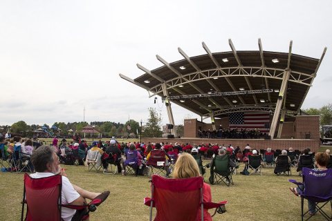 Parris Island Marine Band Perfroms 160325-M-GN053-108