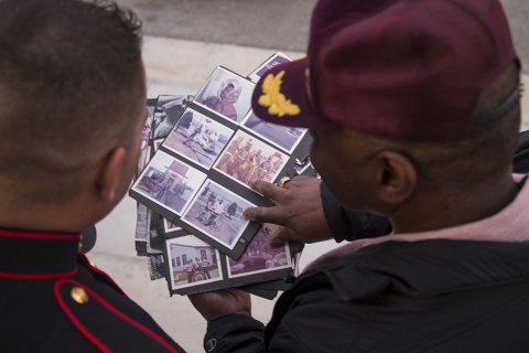 Parris Island Marine Band Perfroms 160325-M-GN053-258