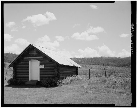 High Valley Work Station, Log Warehouse