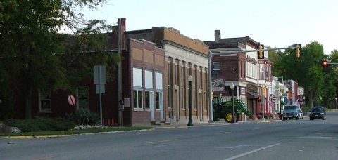Rossville Illinois downtown