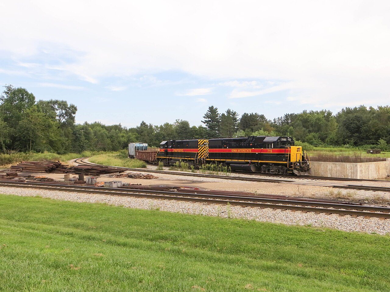 20160827 05 Iowa Interstate RR, Bureau Jct., Illinois