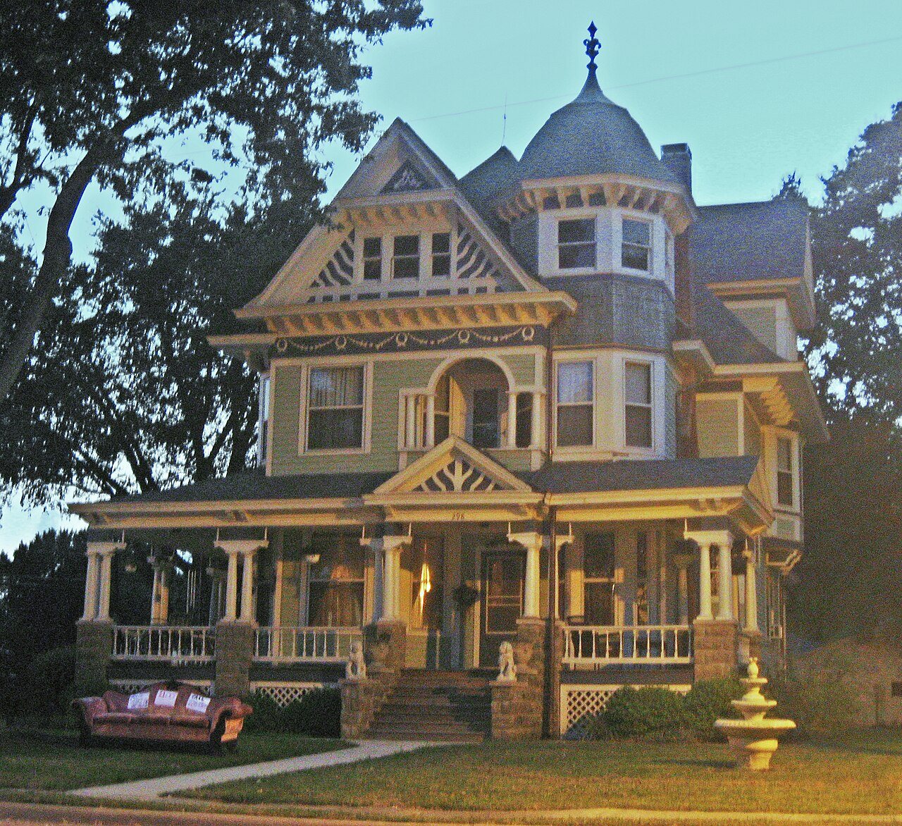 James C. Twiss House-contrast masked