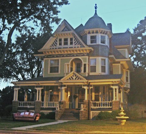 James C. Twiss House-contrast masked