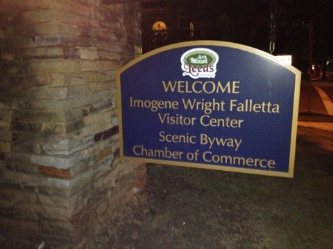 Imogene Wright Faletta Welcome Center in downtown