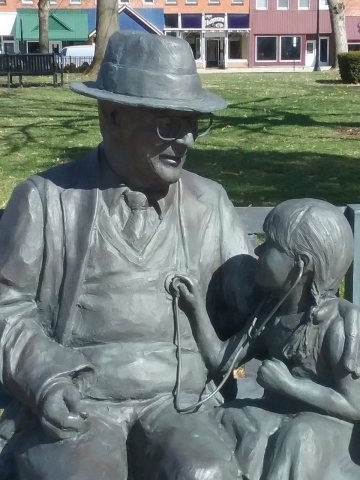 Dr. Dohner Statue