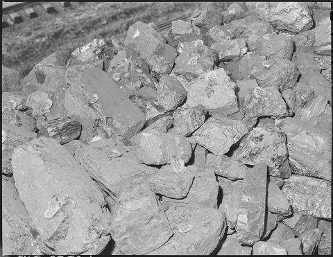 Coal produced by these two mines is labeled. Black Mountain Corporation, 30-31 Mines, Kenvir, Harlan County, Kentucky