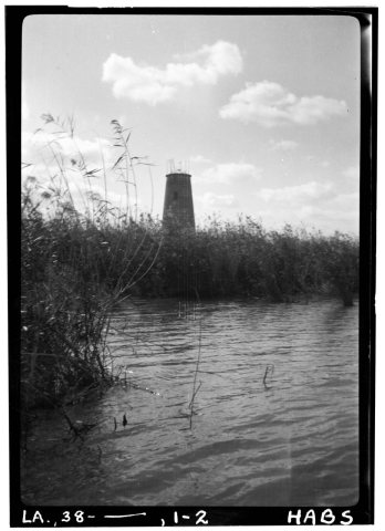Historic American Buildings Survey Samuel Wilson, Jr., Photographer, November 30, 1934 VIEW OF TOWER FROM THE NORTH - F…