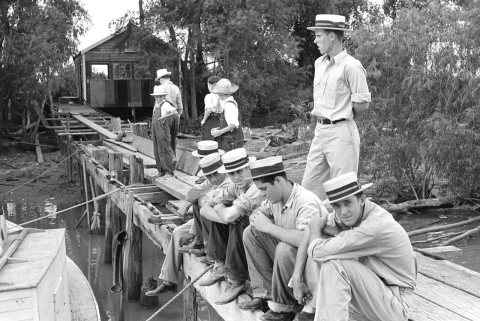BoothvilleDockSitters1938