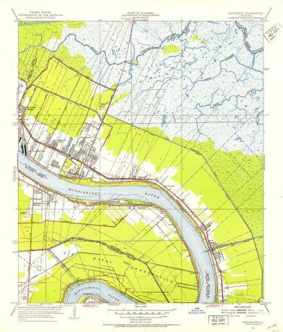 LA Chalmette 331651 1951 24000 geo