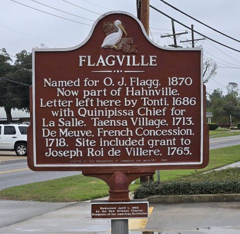 Flagville Historical Marker