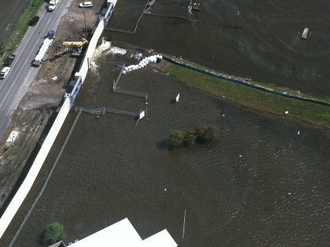 Harvey Louisiana Levee and Floodwall Pic 1
