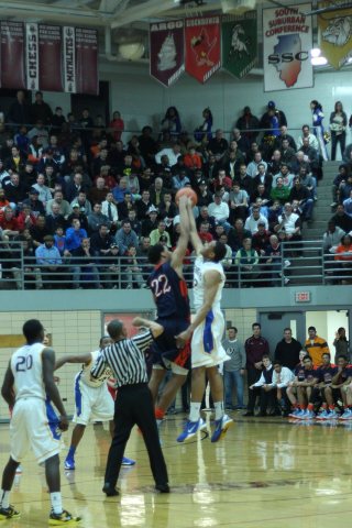 Parker-Okafor opening jump ball at IHSA sectional championship