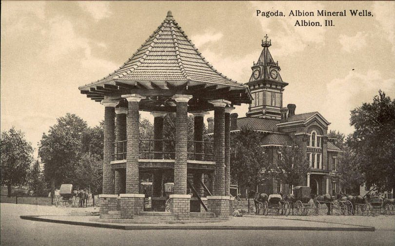 Pagoda, Albion Mineral Wells, Albion Ill (NBY 428686)