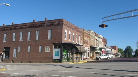 Fifth and Main in downtown
